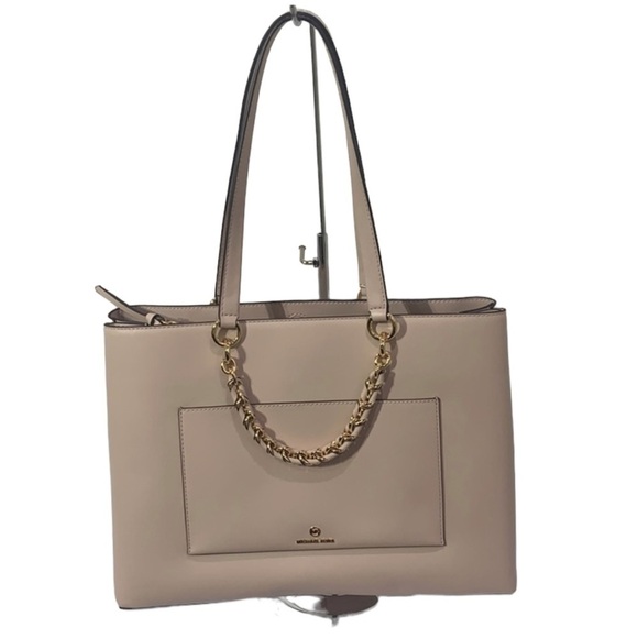 - NWT Michael Kors Pink Blush CeCe Medium Tote Bag spring - Picture 5 of 14